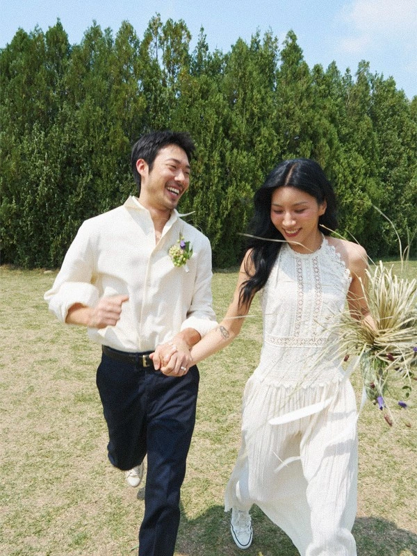 야외 웨딩스냅