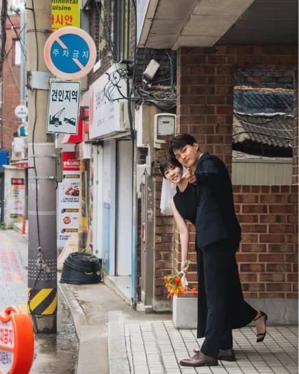 서울 야외 커플스냅 김다빈필름 촬영 사진