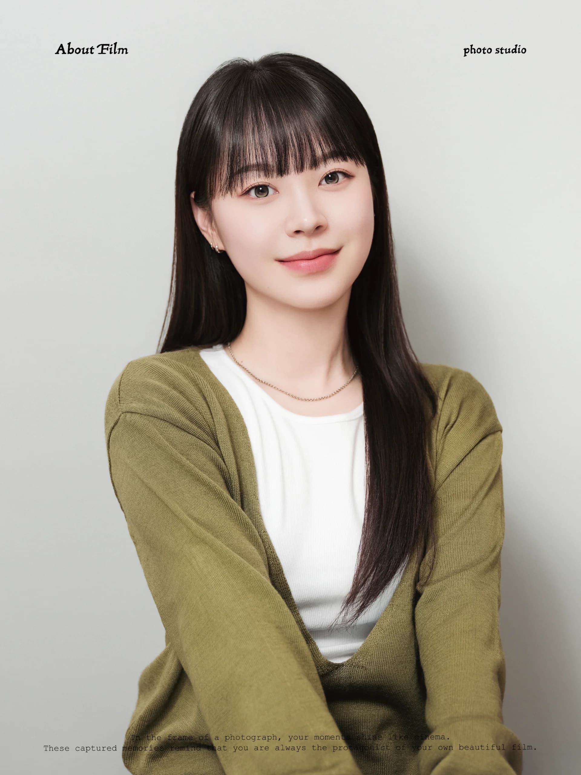 어바웃필름스튜디오 프로필·상반신프로필 포트폴리오 5