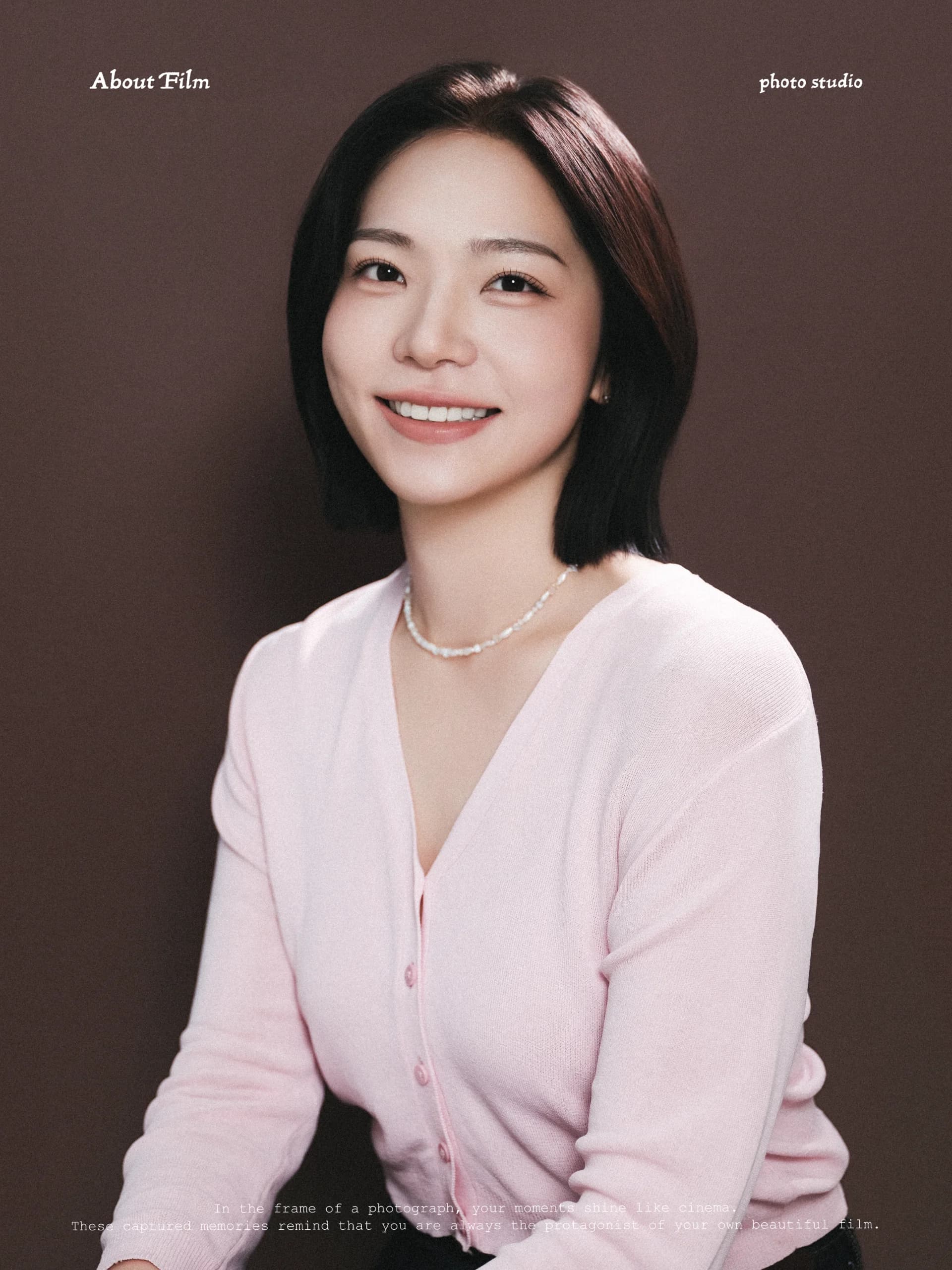 어바웃필름스튜디오 프로필·상반신프로필 포트폴리오 4